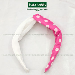 Bando Polkadot bandana wanita bando korea ikat rambut hiasan rambut