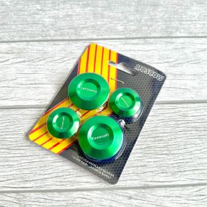 TUTUP RANGKA NINJA 2TAK SS R RR FULL CNC KOIN CAP ALMU CNC TUTUP RANGKA SET KAWASAKI NINJA 2TAK NINJA S NINJA RR NINJA R 2 TAK COIN CAP RANGKA SET KIRI DAN KANAN ( 4pcs ) ORIGINAL MOSCOW PNP KAWASAKI NINJA