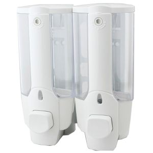 (BISA COD)Dispenser Sabun Cair SINGLE DOUBLE Cuci Tangan Shampo 2in1 Tempat Sabun Cair Kamar Mandi