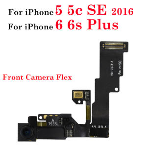 Front Facing Camera Flex Cable with Light Proximity Sensor Microphone Assembly For 5 5S SE 6 6s Plus