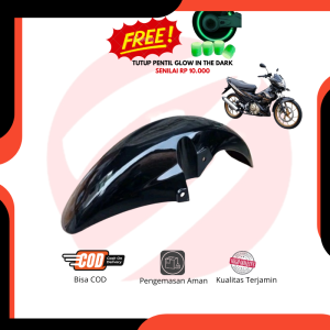 Spakbor Slebor Depan Suzuki Satria FU 150 Warna Hitam Tahun Keluaran 2003 - 2015