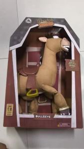 Penhao store 35cm 4 Plush Talking Toy Bullseye The Horse Cute Woody Horse Children Gift