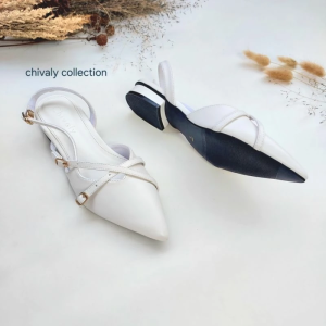 chivaly collection jean sendal mules hels 2cm