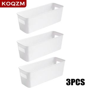 [COD] KOQZM KITCHEN 1 3PCS Multifunctional Desktop Storage Box Toiletries Cosmetic Sundries Plastic Storage Organization Box Drawer Organizer