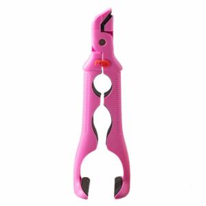 3-in-1 Anti-Scalding Non-Slip Silicone Handle Clip with Built-in Jar Opener for Hot Bowl Plate