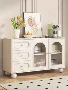 AUREO Storage Cabinet Sideboard Cabinet Simple Modern Home Furnishings Bedroom Wall Mount Living Room Storage Cabinet
