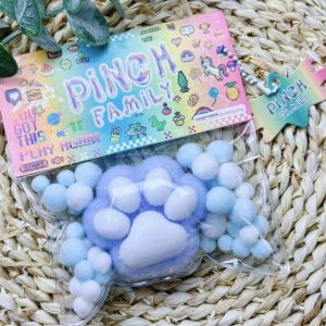 Cat Paw Mochi Taba Squishy Fidget Toy Cute Plush Cat Paw Silicone Slow Rebound Pinch Decompression Toy Stress Release Vent Toy
