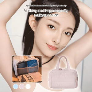 Portable Extra Large Capacity Multifunctional Storage Skincare Handbag