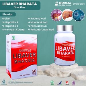 Obat Hepatitis B Liver Radang Hati Ampuh - Libaver Bharata BPOM Garansi 100% Original