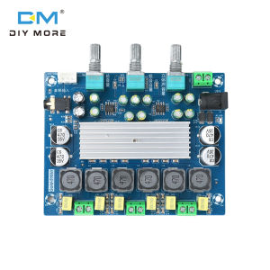 diymore DC 8-24V Stereo Bi-Channel Amplifier Board 50W*2+100W TPA3116 Class D 2.1 Channel Audio Amplifier Module
