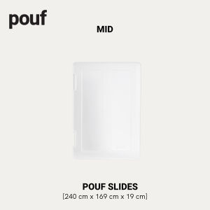 Pouf Slides in Mid (Organizer)