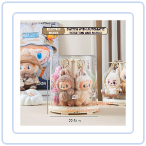 【COZYCASA】360° Rotable Figurine Display Manual or Rechargable Model
