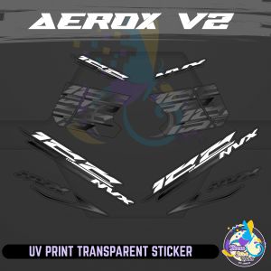 AEROX ALL NEW CONNECTED 155 VVA 2021-2024 NEW KONSEP VIETNAM STYLE - PREMIUM UV TRANSPARENT PRINT