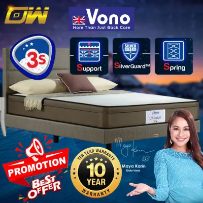 *New Arrival* Vono Mesra 1 / Orthomax Mattress Tilam Vono Mentari ( 10 Years Warranty by Vono )