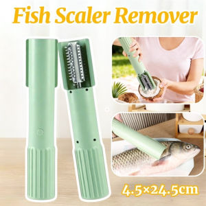 Electric Fish Scaler Remover Waterproof Stainless Steel Coconut Shredder Tool For Home & Fish Shop