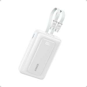 Anker Zolo 20000 mAh Powerbank PD 30W Power Delivery Battery Built-In USB-C+Lightning Cable or Dual USB-C Cables