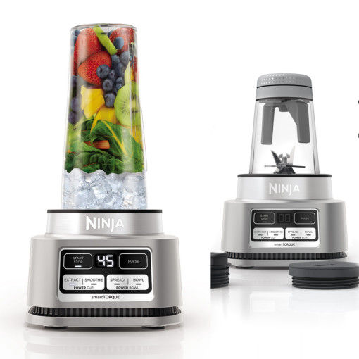 [Ninja] Foodi Power Nutri Duo Mixer Single Ultra Blender Silver