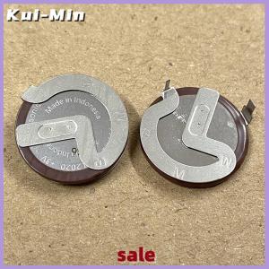 Kui-Min 1pcs lot VL2020 2020 3V VL2020 HFN Rechargeable Battery Lithium Battery With Legs 90 Degrees 105 Degrees 180 Degrees Car Key