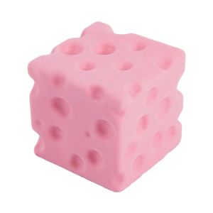 Juviaal cheese squishy toy 捏捏乐 slow rising squishy 解压玩具 5/7cm Cheese Squeezed Cube Super Soft PU Slow rebound Slow Rebound Fidget Toy Portable Kneading Cheese Pinch Office Desk Toy