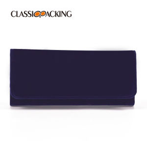 Ring jewelry clutch bag pvc deerskin velvet portable multifunctional travel jewelry storage bag
