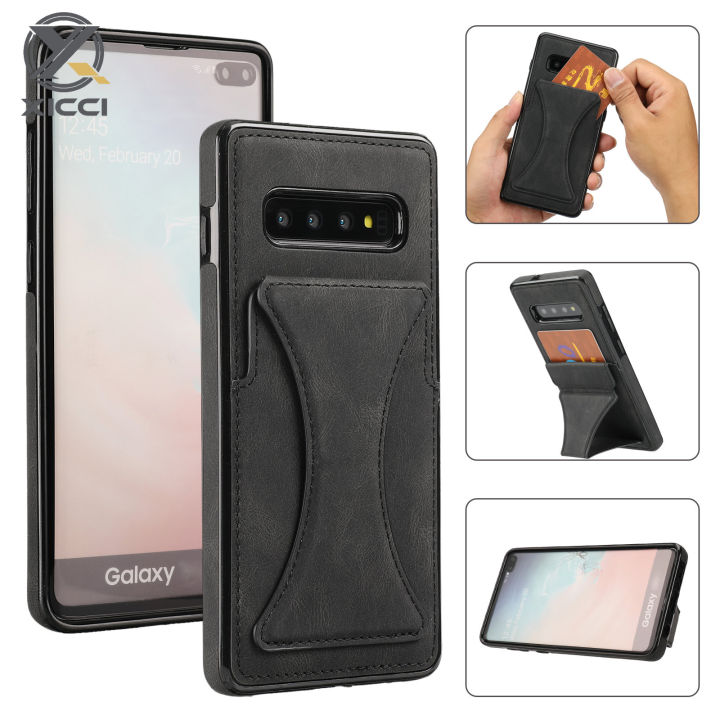 XICCI For Samsung S10/S10E/S10 Plus Case Wallet Case, Card Slot