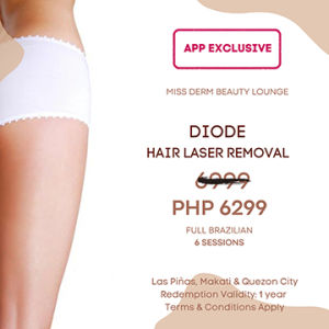 "Diode Brazilian Laser for 6 session [e-voucher]"