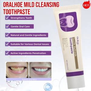 ORALHOE toothpaste oral care gentle cleaning teeth fresh breath whitening yellow stains toothpaste