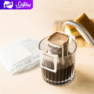 【i Cafilas】[EDCF] (Japan Quality) 50/100 PCS Empty Drip Coffee Filter Bag Paper Dripper Super High Quality  Portable Hanging Ear Style
