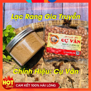 Lạc Rang Húng Lìu Cụ Vân (Chính Hiệu) 250g - Thơm Giòn Ngon - Món Ăn Vặt Tốt Cho Sức Khỏe