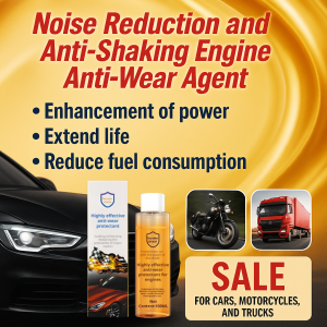 Engine Oil Additive Protector Anti Wear Noise Reduction Anti Shaking Oil Control Super Magnetic Formula Car Engine Maintenance