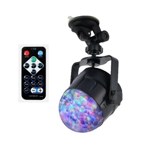 USB LED Water Ripple Light for Disco Magic Ball Disco Light w/Remote