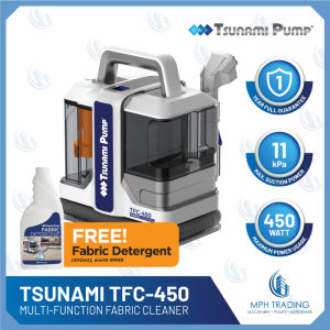 Tsunami TFC450 Multi-function Fabric Cleaner 450W with 11kPa suction power