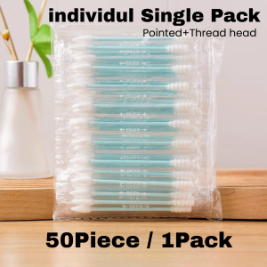 ☆ Nano Baby Cotton Bud Swab Double Head Cleaning Eye Ear Nose Sapu Kapas Telinga Hidung 200Tips 婴儿小孩双头棉花棒挖耳