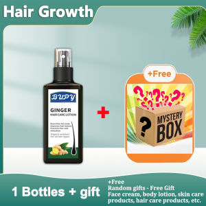 Hair Growth Serum Ginger Hair Growth Spray 120ml Natural herbs anti hair loss serum baldness hair growth essence thicker stronger hair hair growth for men/women 生发精华液