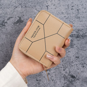 Hot-selling Womens Wallet Short Simple Card HolderWallet wallet Pattern Zipper Coin Purse [ Free Shipping ]