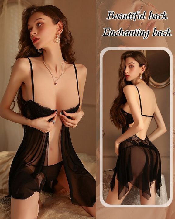 Victoria's%20Secret%20Sexy%20Becomes%20Lace%20Pajamas%20-%20Image%204