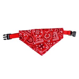 Pet Dog Neck Scarf Puppy Cat Dog Collar Bandana Collar Scarf with Leather Collar Accessories Adjustable Pet Puppy Cat Scarf
