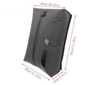 Pump-Free Travel Clothing Storage Compression Bag Vacuum Compression Bag Resealable Travel Clothes Storage Bag