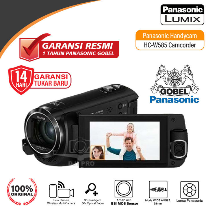 Panasonic Handycam HC-W585 Camcorder - W 585 - Original Resmi | Lazada ...