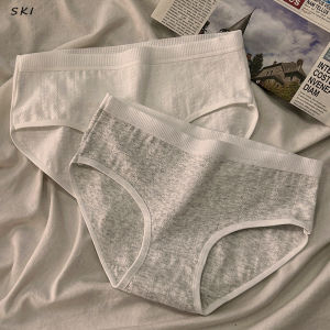 SKI Panty for women Cotton Panties Mid-waist Seamless Underwear Ladies Briefs