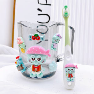 SpongeBob Childrens Toothbrush Tooth Cup Pie Daxing Mouthwash Cup Childrens Household Thickened Wash Set