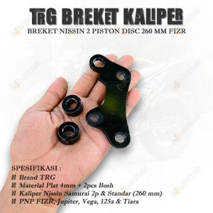 Breket kaliper nissin standar fiz r jupiter z burhan vega lama dan tiara disc cakram 260mm