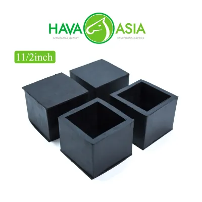 HavaAsia Rubber Footings Square Type 4 Pcs. (Code: Rubber Footing)
