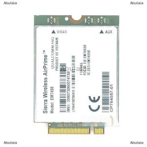 [COD] Abulaia 1ชุดการ์ด4G 300Mbps WWAN EM7455ไร้สาย1103582 fdd tdd LTE Cat6 NGFF M.2โมดูล4G สำหรับแล็ปท็อปและเราเตอร์4G