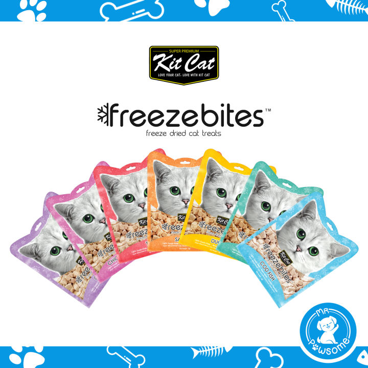 As low as 3.30 Kit Cat Freezebites Freeze Bites Freeze Dried Cat Treats 15g 20g Lazada Singapore