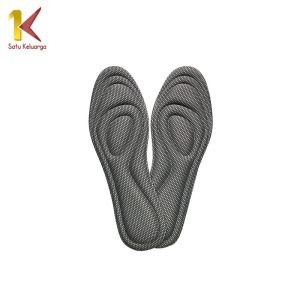 Satu Keluarga Alas Kaki Insole Busa Empuk Sepasang S64 Insole Breathable Sweat Absorbing Alas Sepatu
