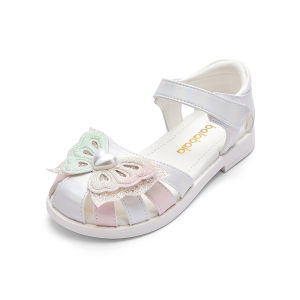 balabala Girls Sandals Princess Style Summer 2025 Sweet Anti-Slip Casual