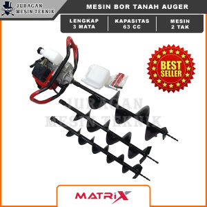 Mesin Bor Tanah Auger 63 Matrix 2 Tak