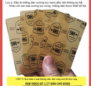 {combo 150 bộ }Miếng dán căn cước công dân nano dẻo 9H+ chống trầy xước bảo vệ CCCD GPLX luôn sáng bóng .