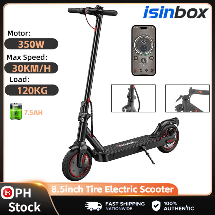 【On Sale+installment】iSinbox Electric Scooter for Adult Fast 30 km/h